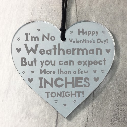 Cheeky Valentines Day Gifts For Him Her Engraved Heart Funny