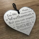 Cheeky Valentines Day Gifts For Him Her Engraved Heart Funny