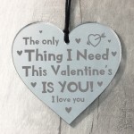 Special Valentines Gifts For Him Her Engraved Heart Husband Wife