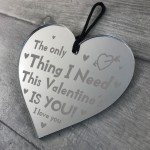 Special Valentines Gifts For Him Her Engraved Heart Husband Wife