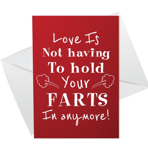 Valentines Card For Him Her Rude Humour Funny Boyfriend Husband