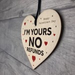 Valentines Day Funny Heart Gift For Him Her Wooden Gifts