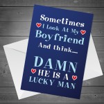 Funny Boyfriend Card For Valentines Anniversary Humour Fun Card