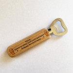 Quirky Anniversary Gift For Him Boyfriend Husband Bottle Opener