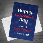 Personalised Valentines Card For Boyfriend Husband Perfect Card