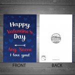 Personalised Valentines Card For Boyfriend Husband Perfect Card