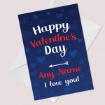 Personalised Valentines Card For Boyfriend Husband Perfect Card