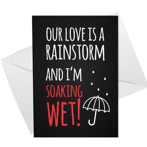 Rude Valentines Card Perfect For Husband Boyfriend Fun Card