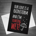 Rude Valentines Card Perfect For Husband Boyfriend Fun Card