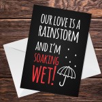 Rude Valentines Card Perfect For Husband Boyfriend Fun Card