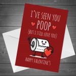 Valentines Card Perfect For Husband Boyfriend Wife Rude Card