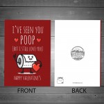 Valentines Card Perfect For Husband Boyfriend Wife Rude Card