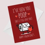 Valentines Card Perfect For Husband Boyfriend Wife Rude Card