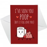 Rude Valentines Card Perfect For Husband Boyfriend Girlfriend