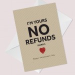 Valentines Day Card Perfect For Husband Wife Boyfriend