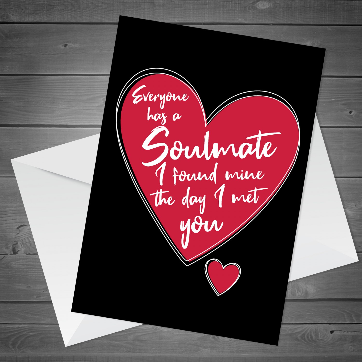 Valentines Day Cards For Him Her Soulmate Card Anniversary Card 5193