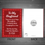 Valentines Card For Boyfriend Poem Perfect Card For Him LOVE