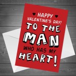 Valentines Cards For Him MAN Perfect For Boyfriend Husband LOVE