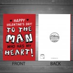 Valentines Cards For Him MAN Perfect For Boyfriend Husband LOVE