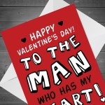 Valentines Cards For Him MAN Perfect For Boyfriend Husband LOVE