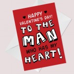 Valentines Cards For Him MAN Perfect For Boyfriend Husband LOVE