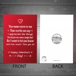 Valentines Card For Him Her Love Poem Perfect For Boyfriend