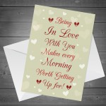 Perfect Thank You Card For Boyfriend Girlfriend Anniversary Card