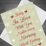 Perfect Thank You Card For Boyfriend Girlfriend Anniversary Card