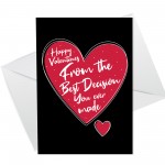 Valentines Card From The Best Decision You Ever Made Card