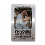 Funny Valentines Gifts For Him Her Personalised Photo Card