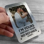 Funny Valentines Gifts For Him Her Personalised Photo Card