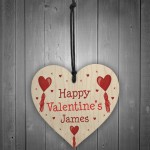 Personalised Valentines Heart Gift For Him Her Gifts