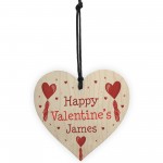 Personalised Valentines Heart Gift For Him Her Gifts