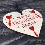 Personalised Valentines Heart Gift For Him Her Gifts