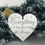 Perfect Gift For Husband Wife Engraved Heart Boyfriend