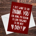 Thank You Anniversary Card For Men Women Husband Wife Girlfriend