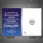 Anniversary Cards For Him Her Funny Boyfriend Husband Card