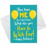 Joke Birthday Card For Boyfriend Girlfriend Funny Humour Card