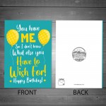 Joke Birthday Card For Boyfriend Girlfriend Funny Humour Card