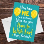 Joke Birthday Card For Boyfriend Girlfriend Funny Humour Card