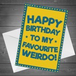 Funny Birthday Card For Your Partner Novelty Joke Card