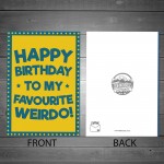 Funny Birthday Card For Your Partner Novelty Joke Card