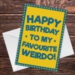 Funny Birthday Card For Your Partner Novelty Joke Card