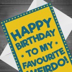 Funny Birthday Card For Your Partner Novelty Joke Card