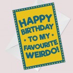 Funny Birthday Card For Your Partner Novelty Joke Card