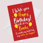 Funny Birthday Card For Boyfriend Husband Humour Rude Card