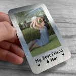 My Best Friend And Me Personalised Photo Card Mothers Day