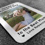 Happy Mothers Day Gift For Mum Personalised Metal Card Gift