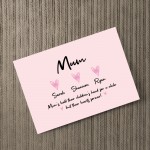 Personalised Mum Gift Print Mothers Day Birthday Gift