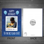 Personalised Birthday Card For Dad Custom Photo Card